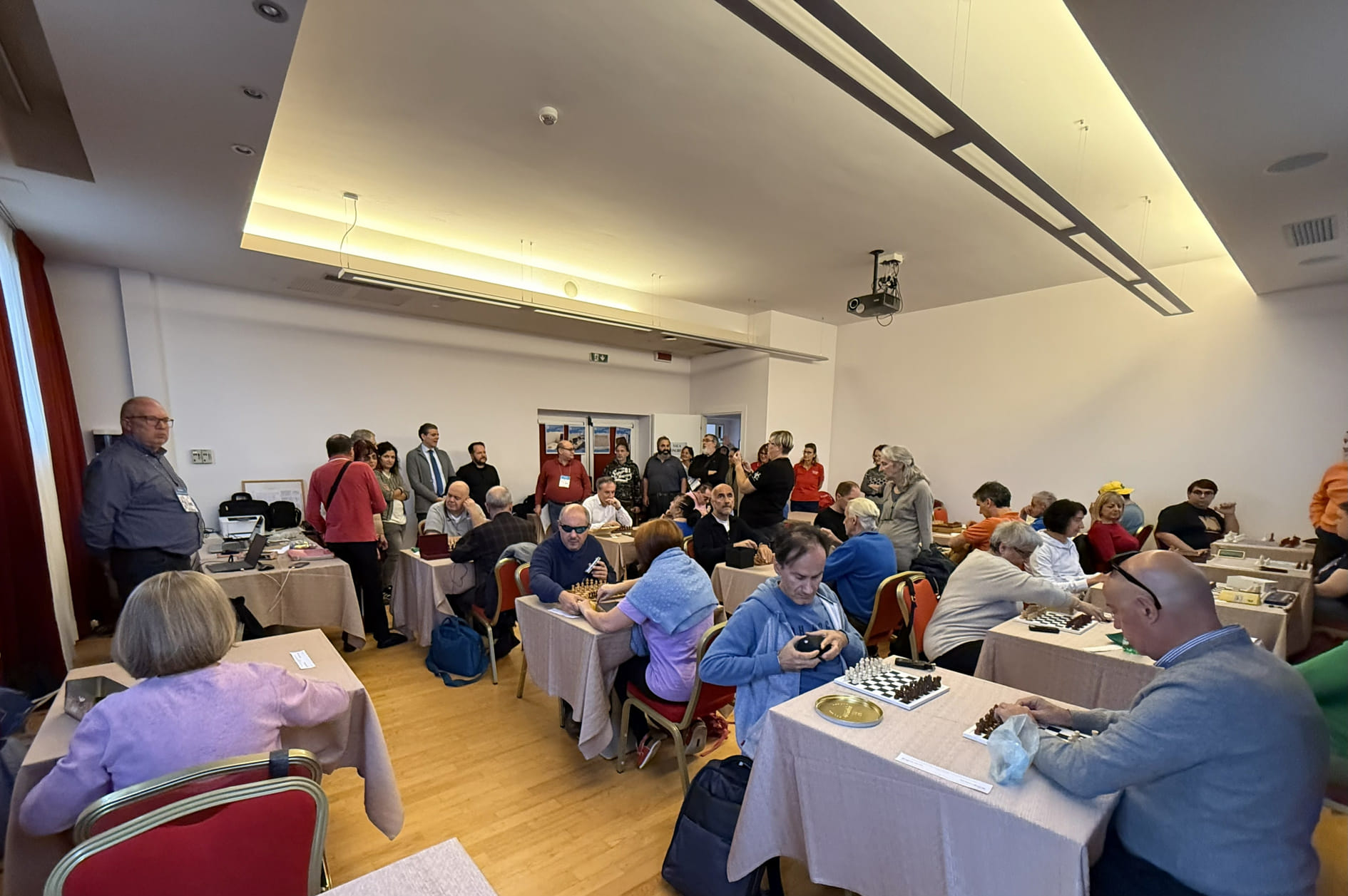 una foto della prima partita